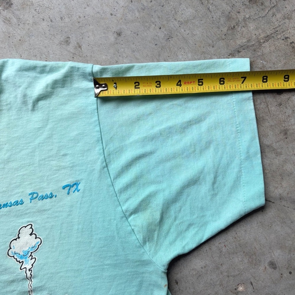 Vintage Screen Stars Best Fishing Instructor Aransas Pass TX‎ T-Shirt XL 90s - Picture 9 of 10